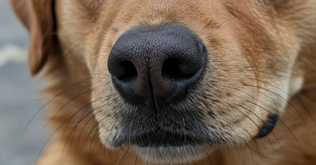 Por que o focinho do meu cachorro está molhado (ou seco)?