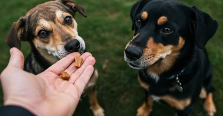 Preocupado em usar petiscos ou comida durante o treinamento? 