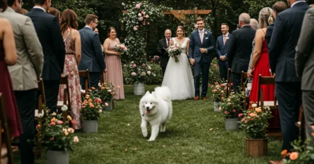Treinando seu cão para o dia do seu casamento